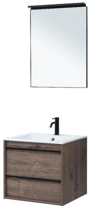 Комплект мебели для ванной Aquanet Lino 60 271952 подвесной Дуб Веллингтон