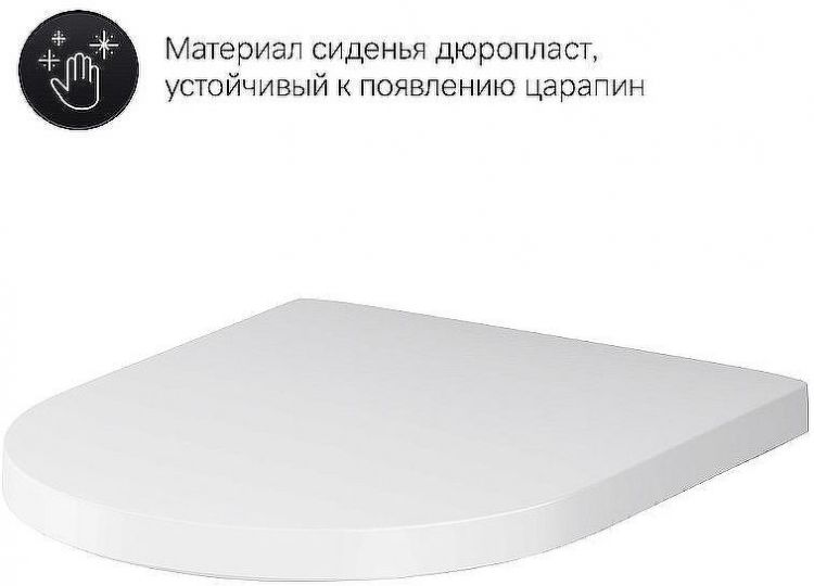 Комплект унитаза с инсталляцией AM.PM Sense FlashClean IS90238.741701 с сиденьем Микролифт и Черной матовой клавишей смыва