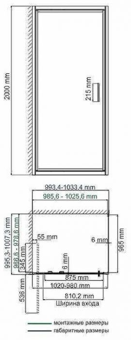 Душевой уголок WasserKRAFT Salm 100x100 27I19 профиль Хром стекло прозрачное