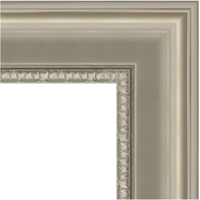 Зеркало Evoform Exclusive-G 106х106 BY 4450 с гравировкой в багетной раме - Хамелеон 88