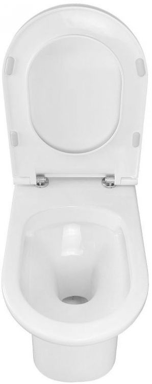 Унитаз моноблок Creo Ceramique One ON0103 цвет Белый с сиденьем Микролифт