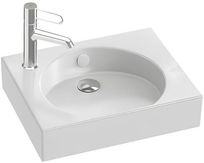 Раковина Jacob Delafon Odeon Rive Gauche 45 EGN112-00 Белая