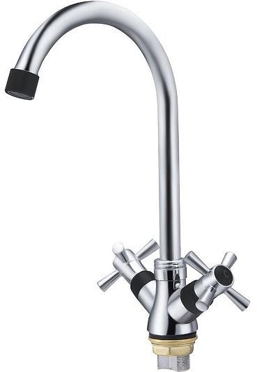 Смеситель для кухни Ekko E49118-8 цвет Хром Черный