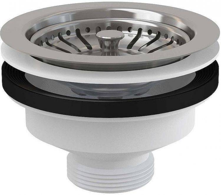 Выпуск для кухонной мойки Alcaplast A37 Нержавеющая сталь