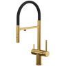 Смеситель для кухни Reflexion Lago RX9901GD цвет Брашированное золото