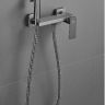 Гигиенический душ со смесителем Haiba HB5517-3 Оружейная сталь