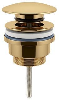 Донный клапан Wellsee Drainage System 182141000 click-clack цвет Золото