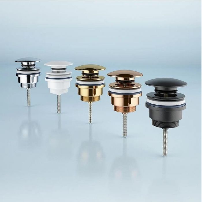 Донный клапан Wellsee Drainage System 182141000 click-clack цвет Золото