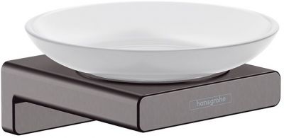 Hansgrohe AddStoris Мыльница, цвет: шлифованный черный хром