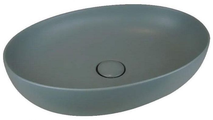 Раковина-чаша AeT Elite Oval 55 L616T0R0V0116 Серая матовая