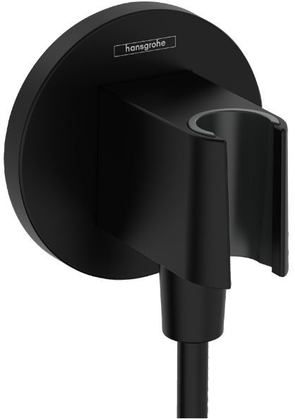 Hansgrohe Fixfit S Шланговое подсоединение, 1/2&amp;quot;, цвет: чёрный матовый