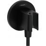 Hansgrohe Fixfit S Шланговое подсоединение, 1/2&amp;quot;, цвет: чёрный матовый