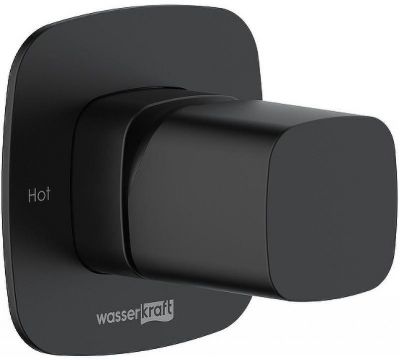 Смеситель для душа WasserKRAFT Nuthe 9151 Черный матовый