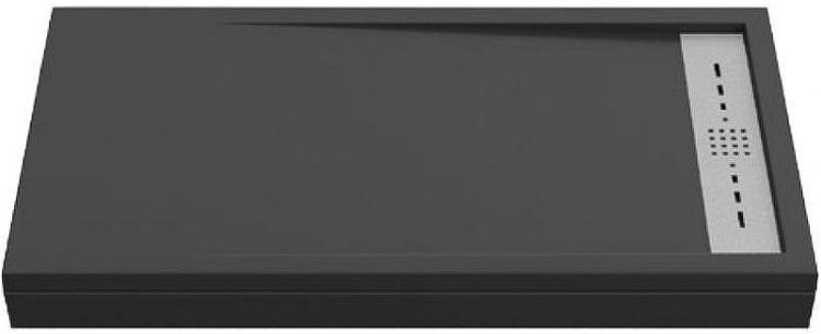 Душевой поддон из искусственного камня Creto Scala 160x90 3-0071 Черный