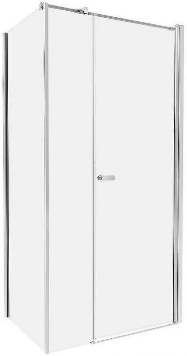 Душевой уголок New Trendy New Soleo Chrome 120х110 K-0641 профиль Хром стекло прозрачное