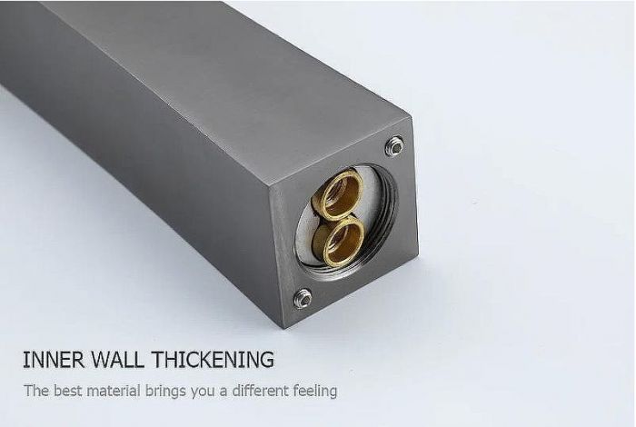 Смеситель для раковины Gappo G07-9 G1007-89 Оружейная сталь