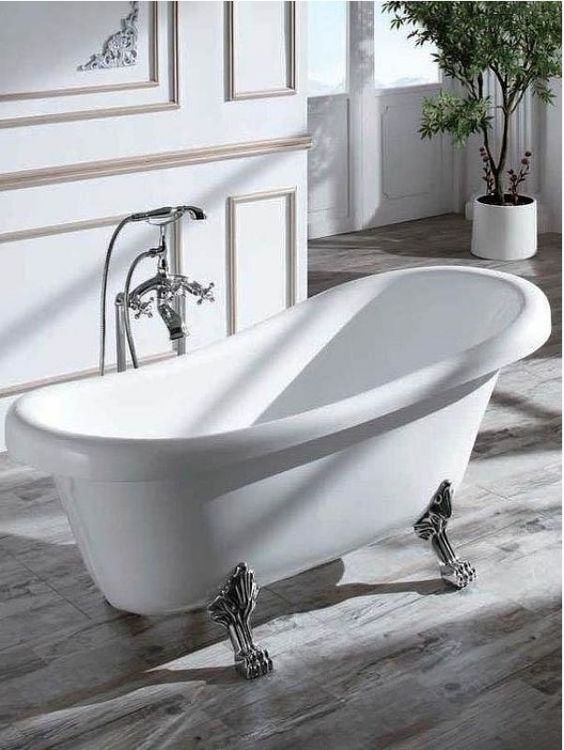 Акриловая ванна Ceruttispa Classic 157x74 CT9323 без гидромассажа Акриловая ванна Ceruttispa Classic 157x74 CT9323 без гидромассажа