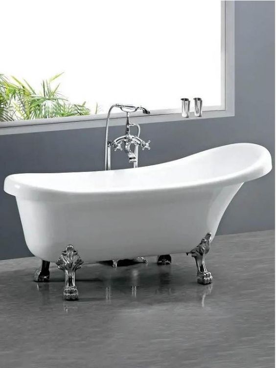 Акриловая ванна Ceruttispa Classic 157x74 CT9323 без гидромассажа Акриловая ванна Ceruttispa Classic 157x74 CT9323 без гидромассажа