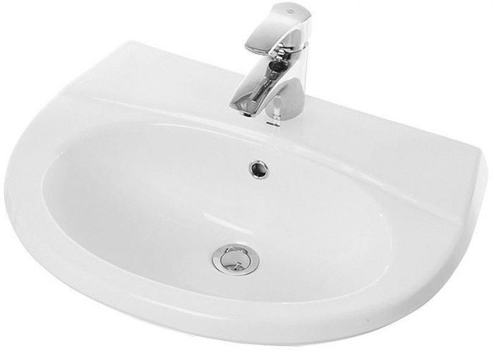 Раковина Sanita Виктория 60 WB.PD/Victoria/60-C/WHT.G/S1 Белая