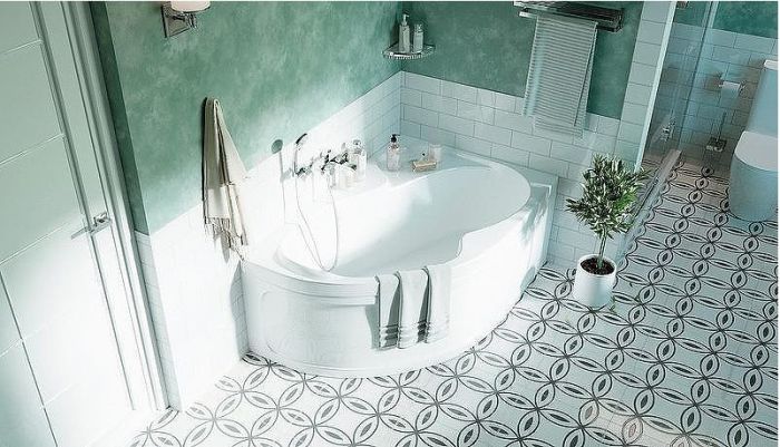 Акриловая ванна Marka One Aura 160x105 R 01ау1610п без гидромассажа