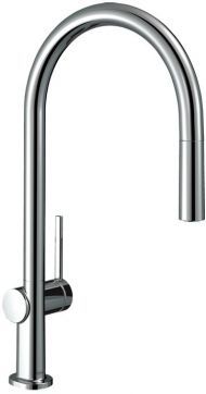 Hansgrohe Talis M54 Смеситель для кухни, на 1 отв, излив 21cм., с вытяжным изливом, цвет: хром