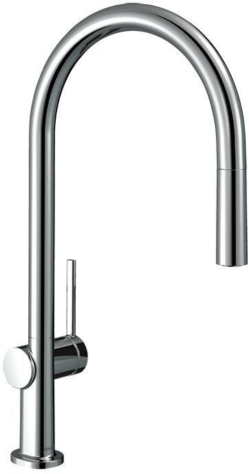 Hansgrohe Talis M54 Смеситель для кухни, на 1 отв, излив 21cм., с вытяжным изливом, цвет: хром