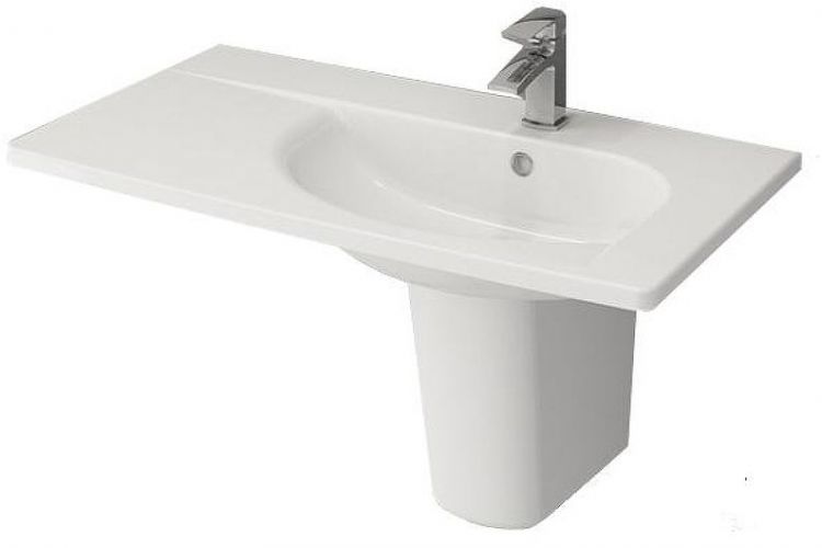 Раковина Bocchi Taormina Arch 1020 Белая глянцевая