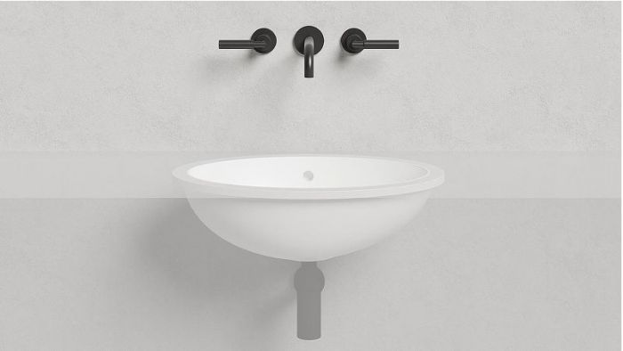 Раковина Salini Marea 12 55 1101109G Белая глянцевая