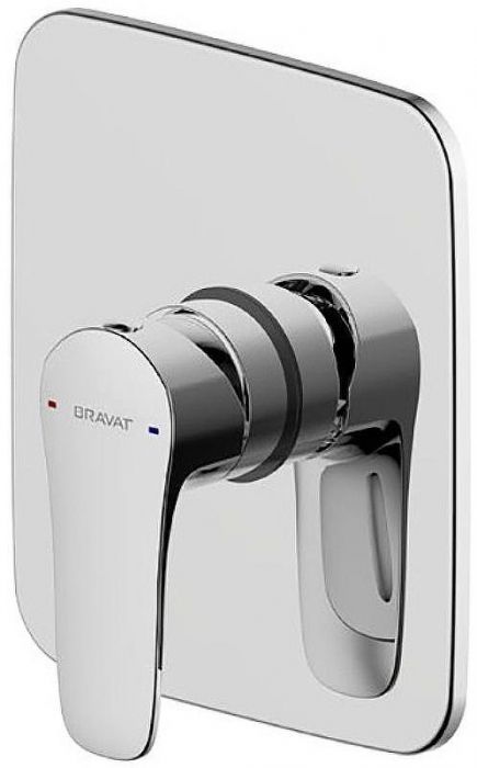 Смеситель для душа Bravat Source PB8173218CP-ENG Хром