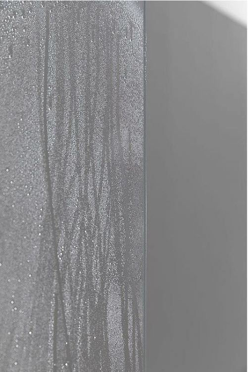 Шторка на ванну Allen Brau Priority 80 3.31024.BA профиль Серебро браш стекло прозрачное