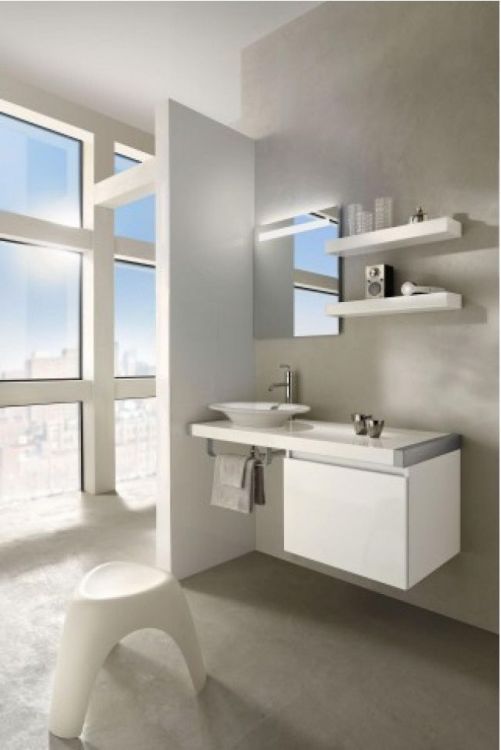 Столешница для раковины Jacob Delafon Parallel 120 см EB56-1200-N18, белый блестящий