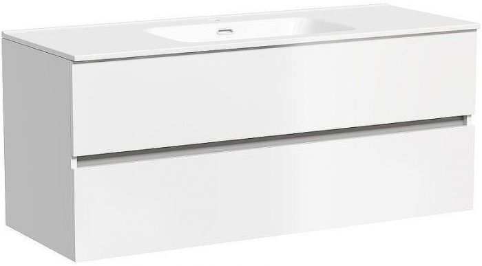 Тумба под раковину Sancos Urban 120 UR120-1W подвесная Белый глянец