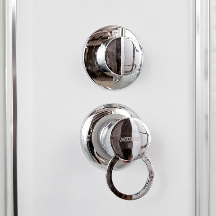 Душевая кабина Deto ЕМ 1510 с электрикой 100x100x220 Душевая кабина Deto ЕМ 1510 с электрикой 100x100x220