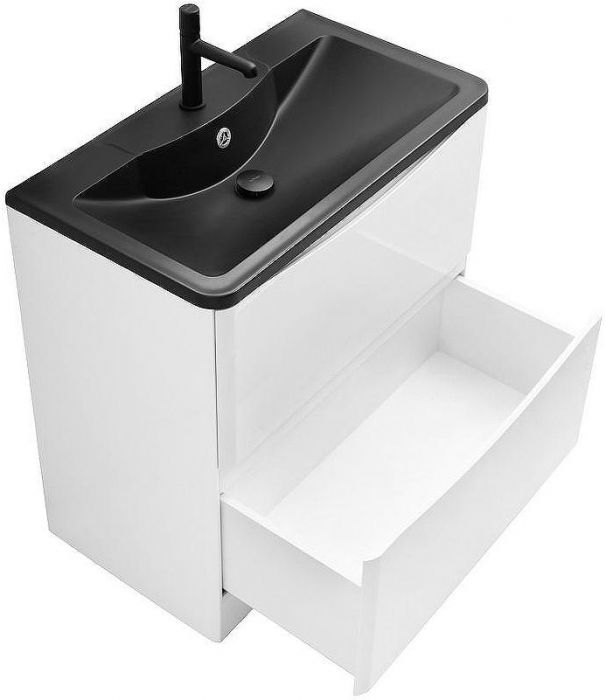 Тумба под раковину BelBagno 80 ACQUA-800-2C-PIA-BL Bianco Lucido