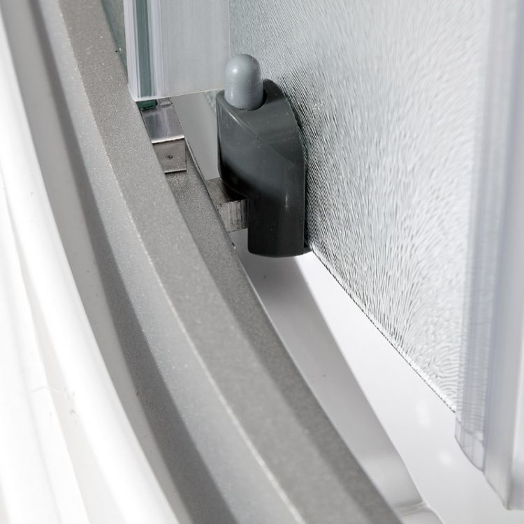 Душевая кабина Deto L 890 N с гидромассажем BLACK 90x90x200