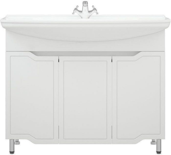 Тумба под раковину Corozo Мирра 105 SD-00001544 Белая