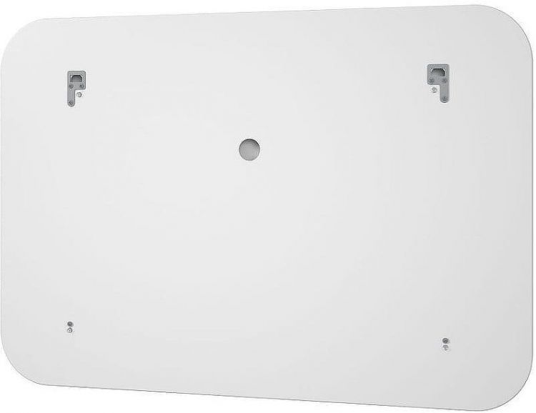 Зеркало Континент Bliss 1000х700 ЗЛП256 с подсветкой с сенсорным выключателем с часами с увеличительным зеркалом