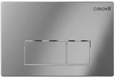 Клавиша смыва Creavit Arc GP8004.00 Хром глянц