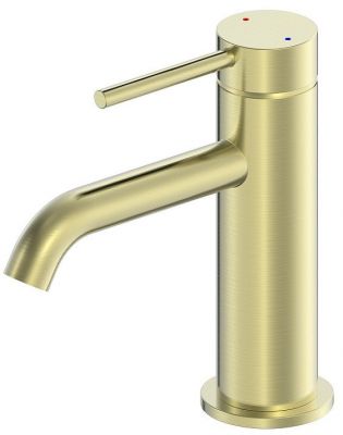 Смеситель для раковины Wonzon &amp; Woghand Stick WW-88139017-BG цвет Брашированное золото