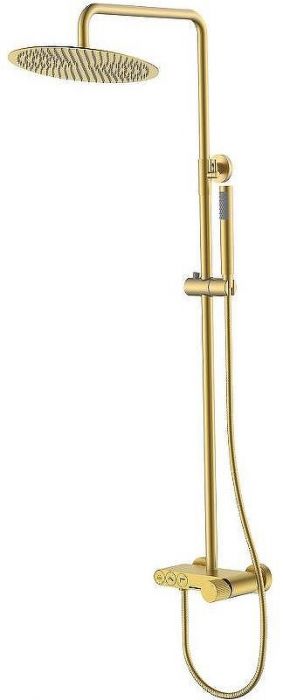 Душевая система Boheme Stick 128-MG.3 Золото матовое