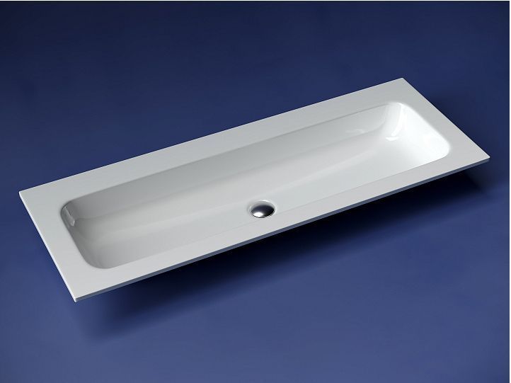 Раковина накладная CERAMICANOVA Grace прямоугольная, без отверстия под смеситель цвет белый, CN7016wx