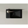 Умывальник CERAMICANOVA Element подвесной прямоугольный (чаша справа, отверстие под смеситель слева) цвет черный матовый CN5046MB