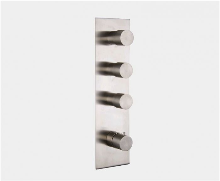 Смеситель для душа Fima Carlo Frattini Spillo Steel F3089X3INOX цвет Шампань