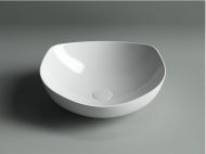 Умывальник CERAMICANOVA Element чаша накладная овальная 420x385x145 мм CN5017