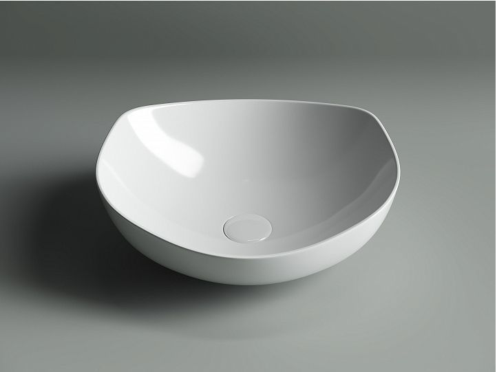 Умывальник CERAMICANOVA Element чаша накладная овальная 420x385x145 мм CN5017