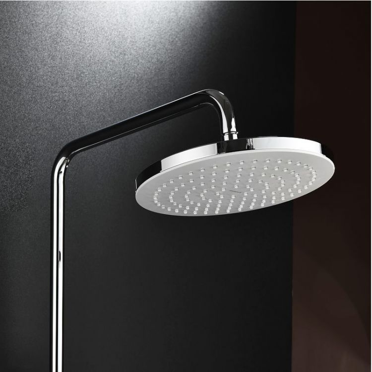 Душевая система Abelsberg Lineara SNS52790CH с термостатом цвет Глянцевый хром