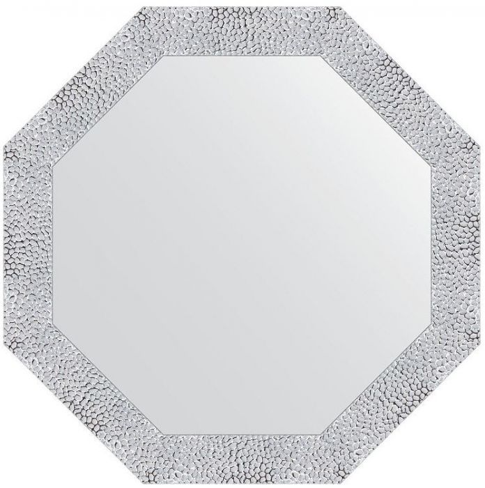 Зеркало Evoform Octagon 67х67 BY 7401 в багетной раме - Чеканка белая 70