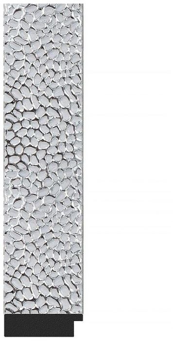 Зеркало Evoform Octagon 67х67 BY 7401 в багетной раме - Чеканка белая 70