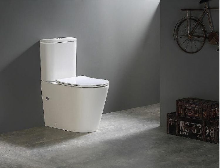 Унитаз компакт SantiLine SL-5026 Белый с бачком и сиденьем Микролифт Унитаз компакт SantiLine SL-5026 Белый с бачком и сиденьем Микролифт