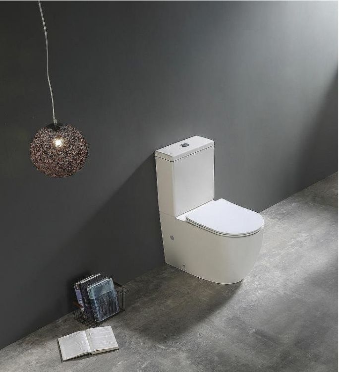 Унитаз компакт SantiLine SL-5026 Белый с бачком и сиденьем Микролифт Унитаз компакт SantiLine SL-5026 Белый с бачком и сиденьем Микролифт